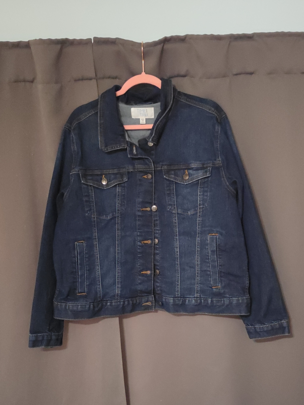 Time and Tru Dark Blue Denim Jacket